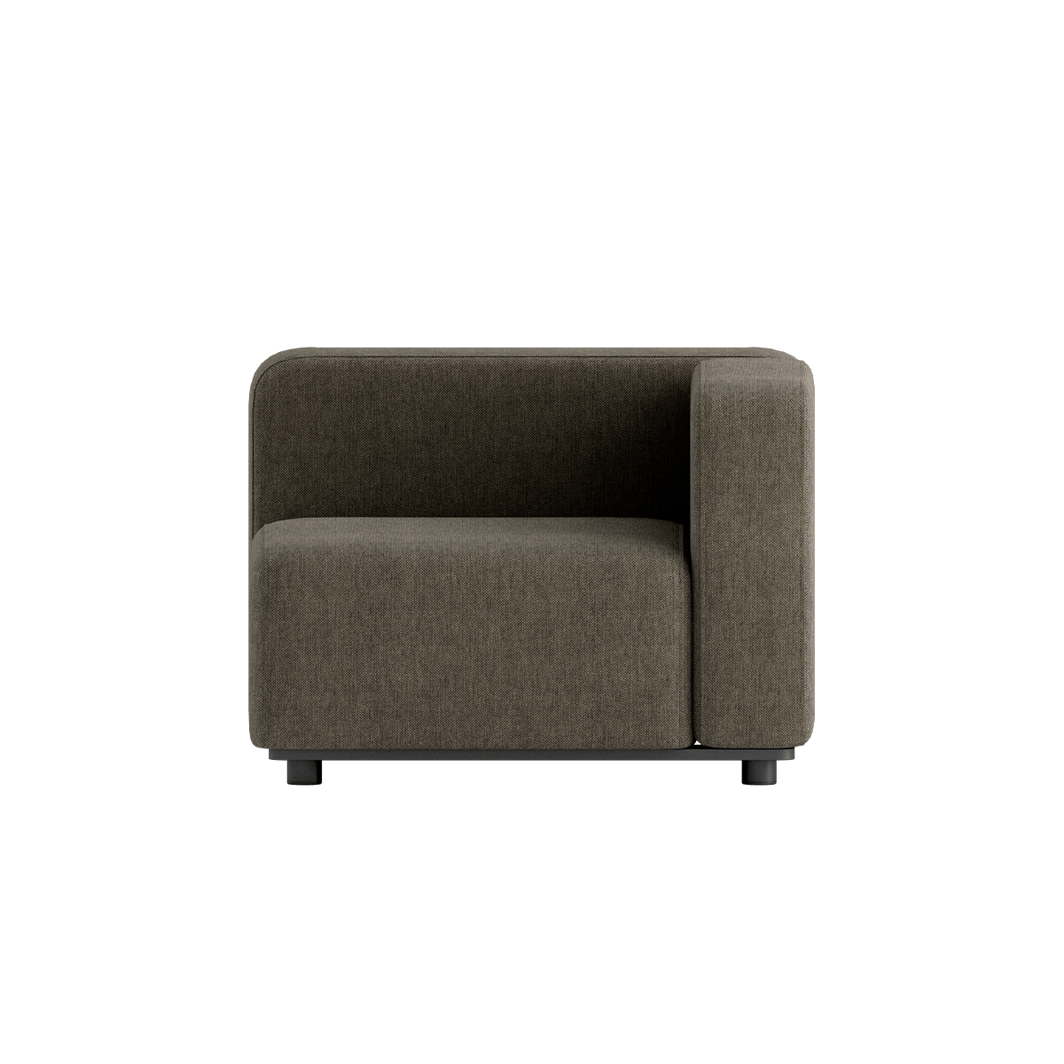 variant_8583103% | Cobana Lounge Sofa - Eckelement [Contract] - Cobana Brown | SACKit