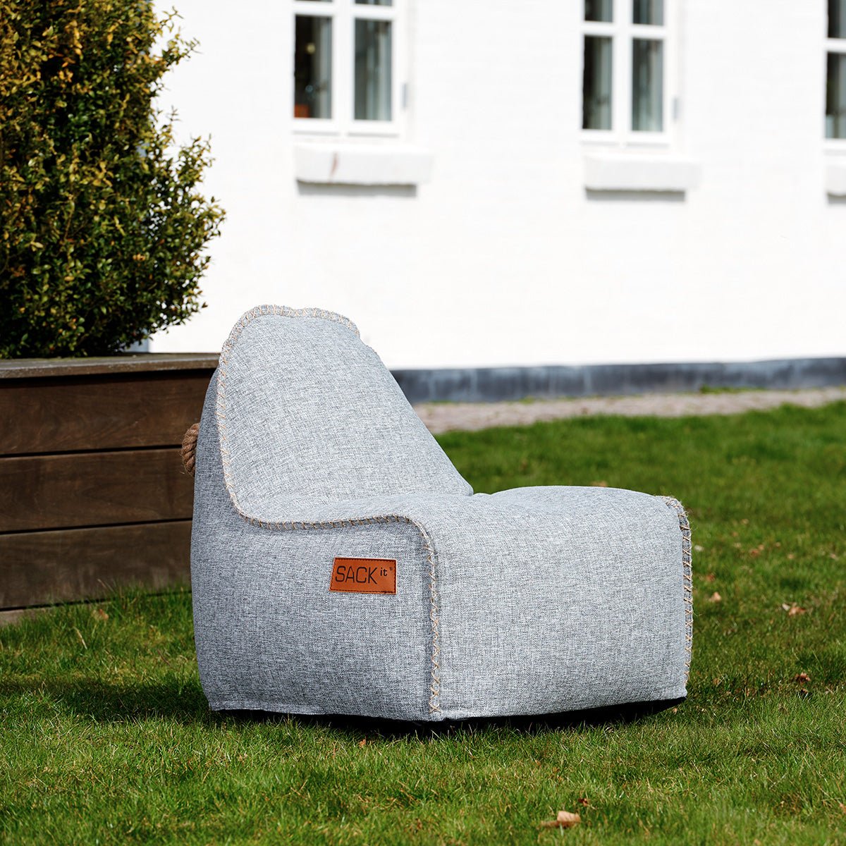  | Cobana Junior Lounge Chair & Pouf - Cobana Light Grey | SACKit