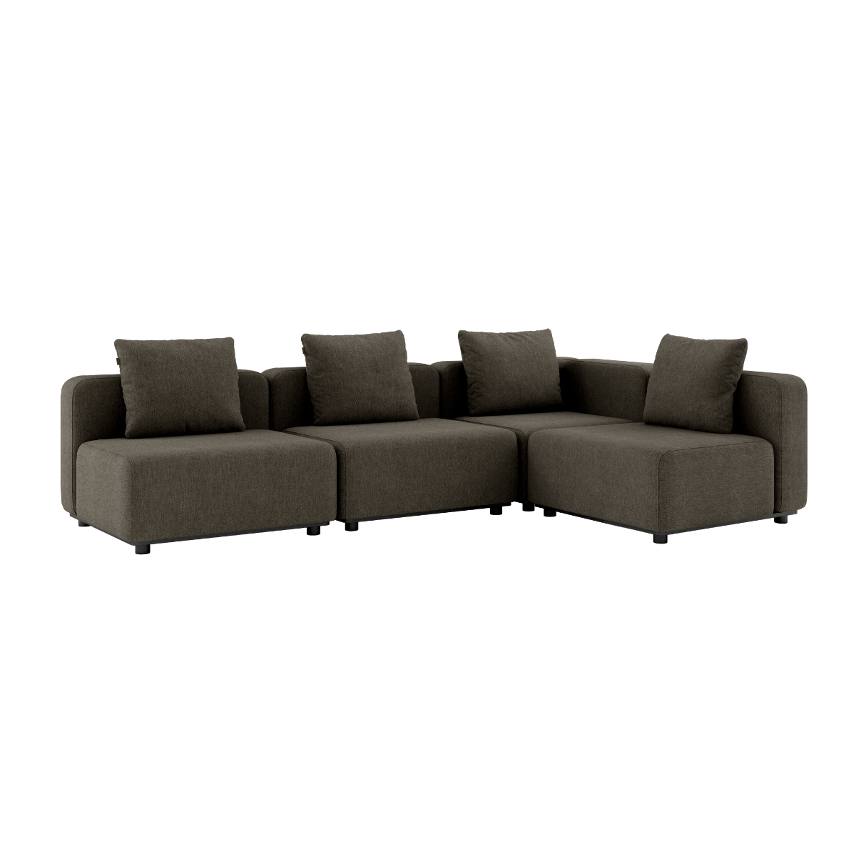  | Cobana Lounge Sofa - 5 - Sitzer Ecksofa [Contract] - Cobana Brown Ohne Armlehnen | SACKit