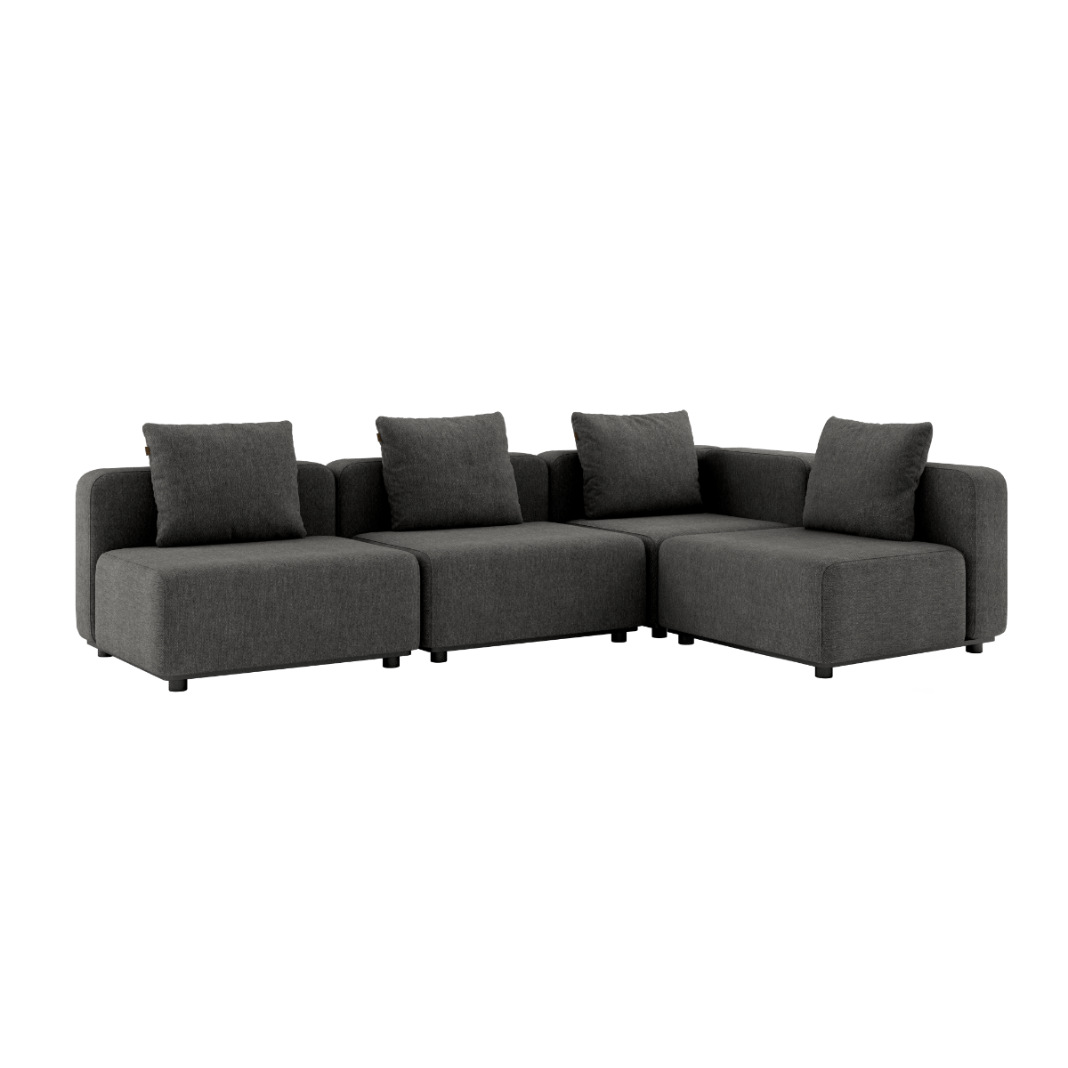  | Cobana Lounge Sofa - 5 - Sitzer Ecksofa [Contract] - Cobana Grey Ohne Armlehnen | SACKit