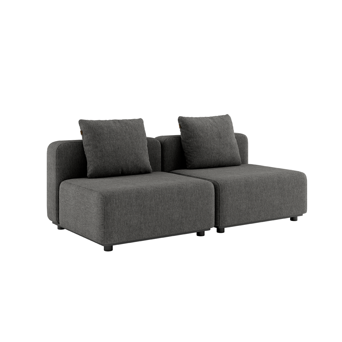 variant_9580001% | Cobana Lounge Sofa - 3 - Sitzer Sofa [Contract] - Cobana Grey | SACKit