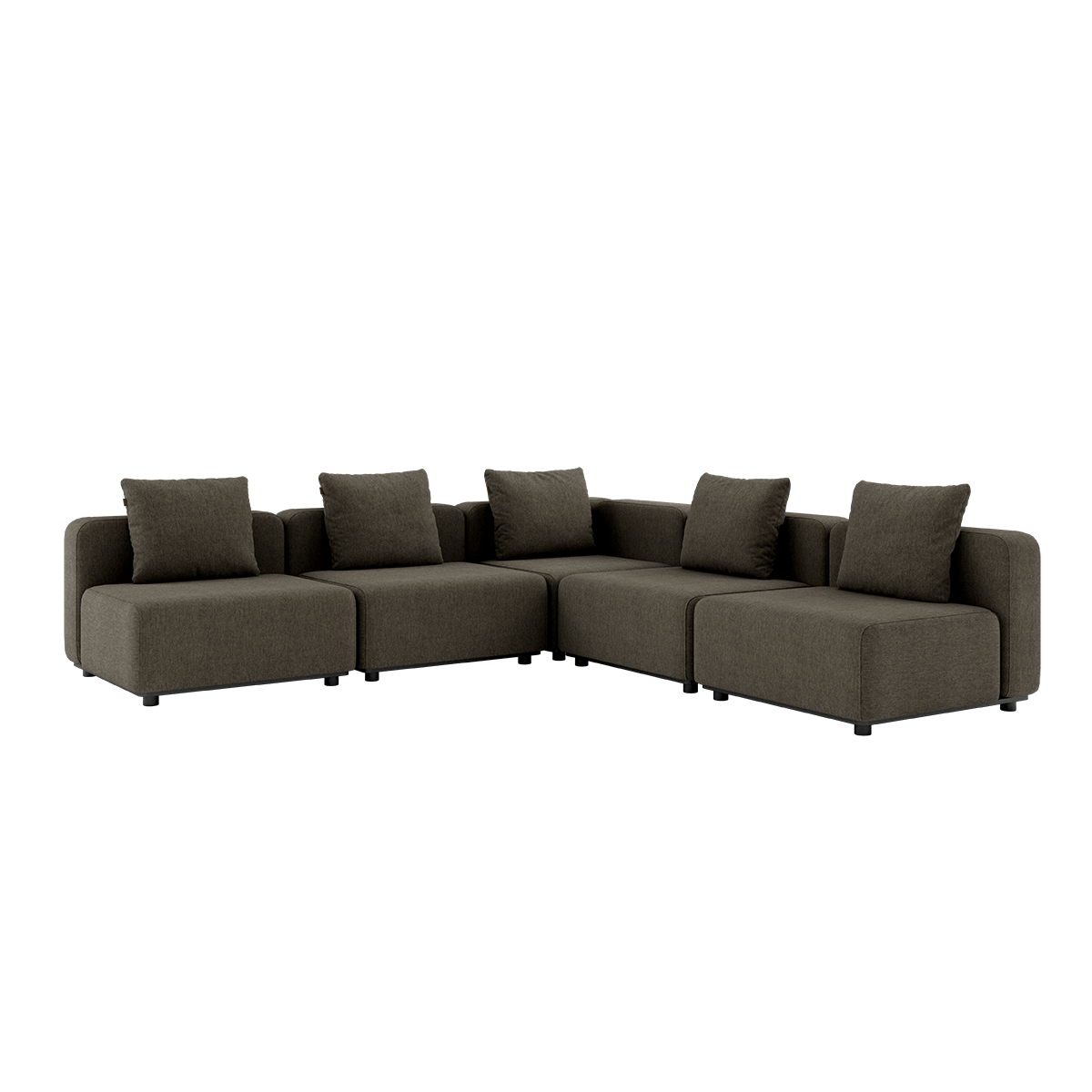 variant_9580035% | Cobana Lounge Sofa - Ecksofa [Contract] - Cobana Brown | SACKit