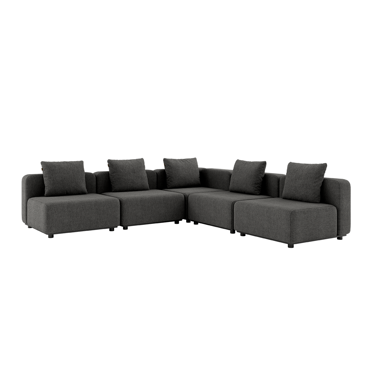 variant_9580033% | Cobana Lounge Sofa - Ecksofa [Contract] - Cobana Grey | SACKit