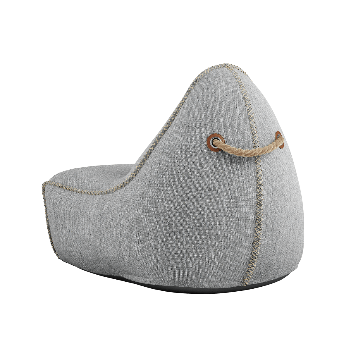 Cobana Lounge Chair - Sand Melange (Linen stitches) | Cobana Lounge Chair - Sand Melange (Linen stitches) - | SACKit