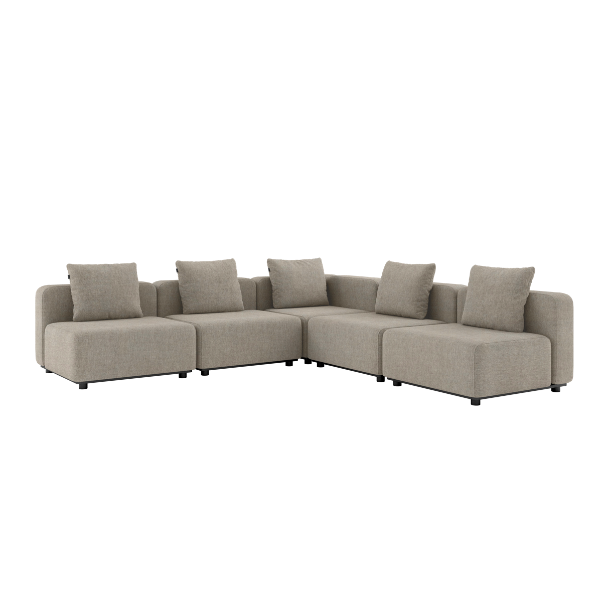 Cobana Lounge Sofa Winter Cover - 5 modules - Corner sofa - Sand