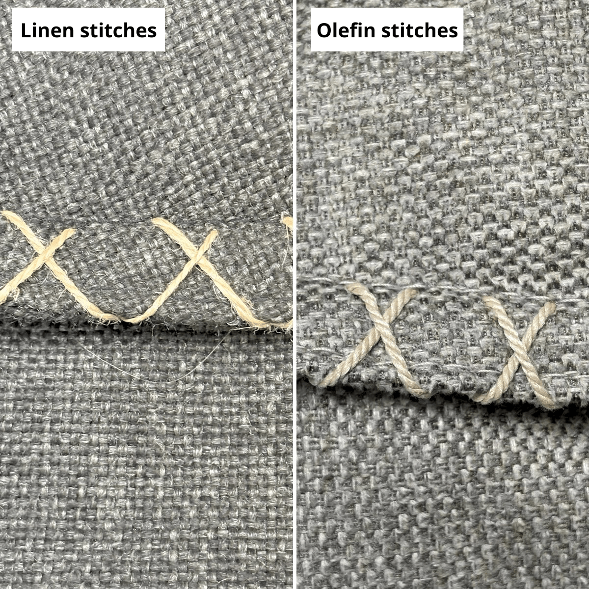 Cobana Lounge Chair & Pouf - Sand Melange (Linen stitches) | Cobana Lounge Chair & Pouf - Sand Melange (Linen stitches) - | SACKit