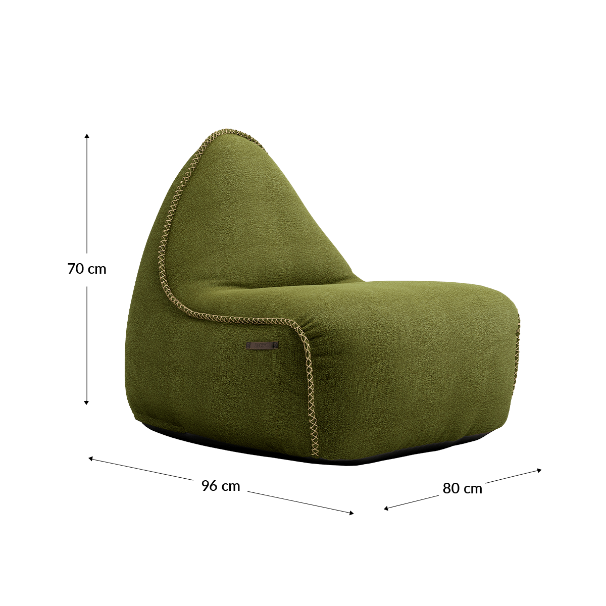  | Medley Lounge Chair & Pouf - Medley Moss | SACKit | Medley Lounge Chair & Pouf - Medley Moss | SACKit