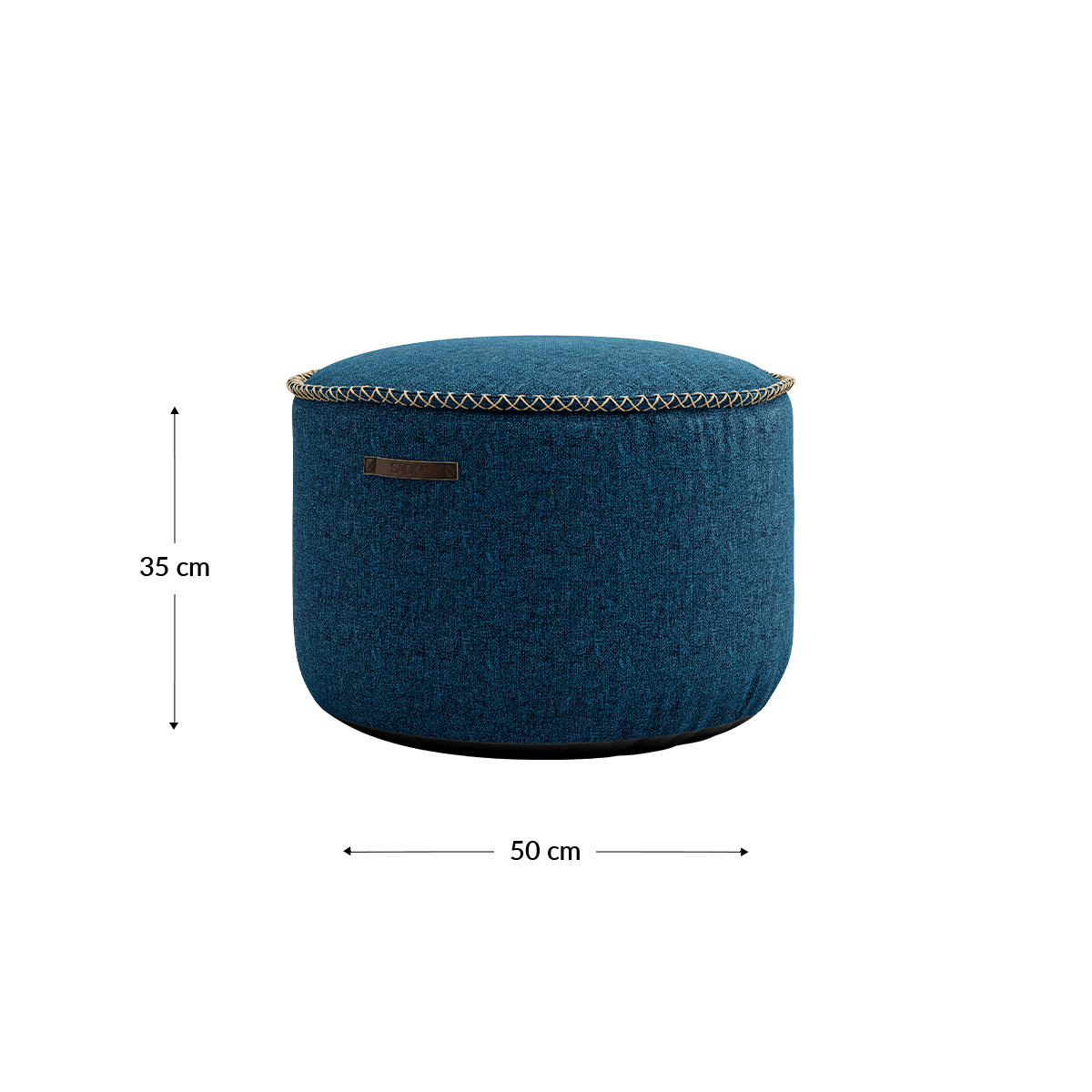  | Medley Pouf - Medley Denim | SACKit | Medley Pouf - Medley Denim | SACKit