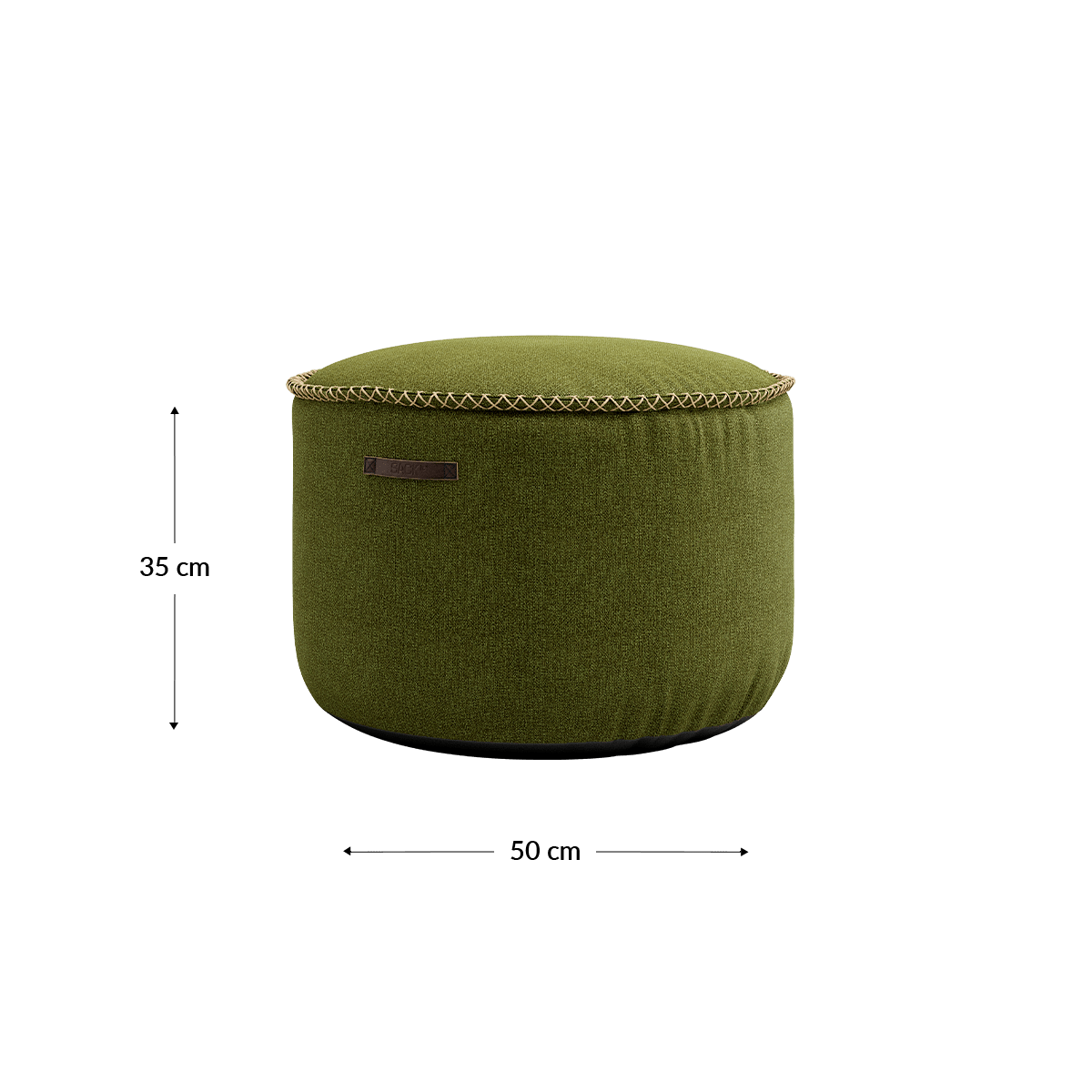  | Medley Pouf - Medley Moss | SACKit | Medley Pouf - Medley Moss | SACKit