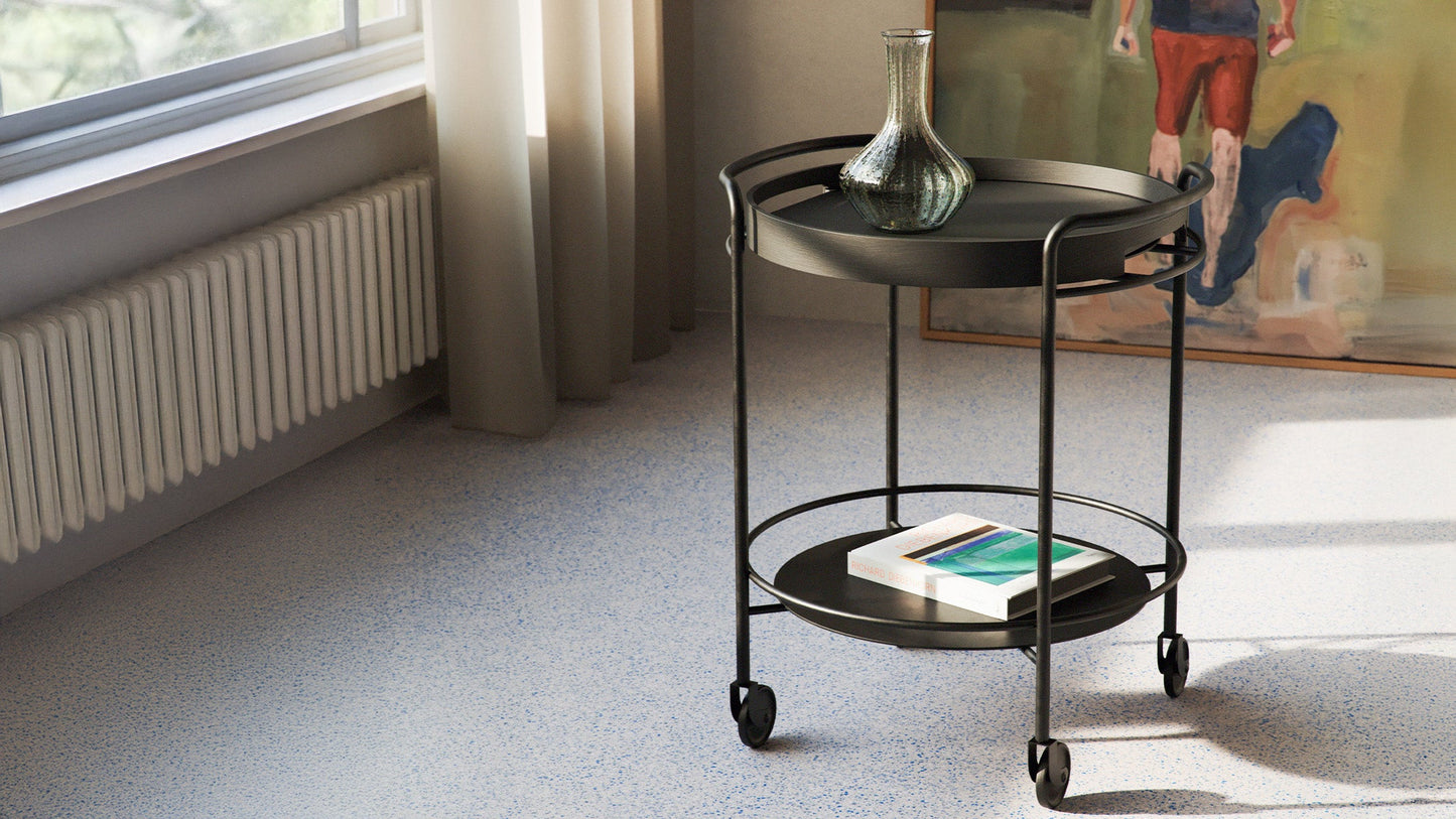 Serving Table w/ Nordic Serving Tray - Indoor-Tabletttisch mit Serviertablett