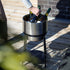 Patio Accessory Stand Ø22 + Wine Bucket Ø22 | Patio Accessory Stand Ø22 + Wine Bucket Ø22 - | SACKit