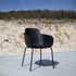  | Patio Dining Table Ø133 + Patio Chair no. One S2 - Black Kein Kissen | SACKit