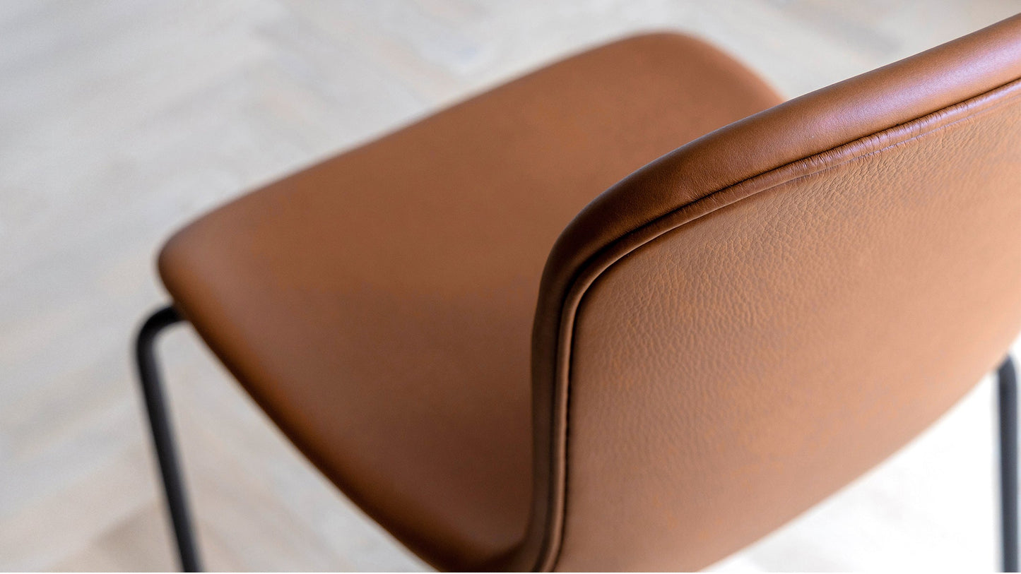 Chair no. One S1 Black Swivel - Esszimmerstuhl für drinnen