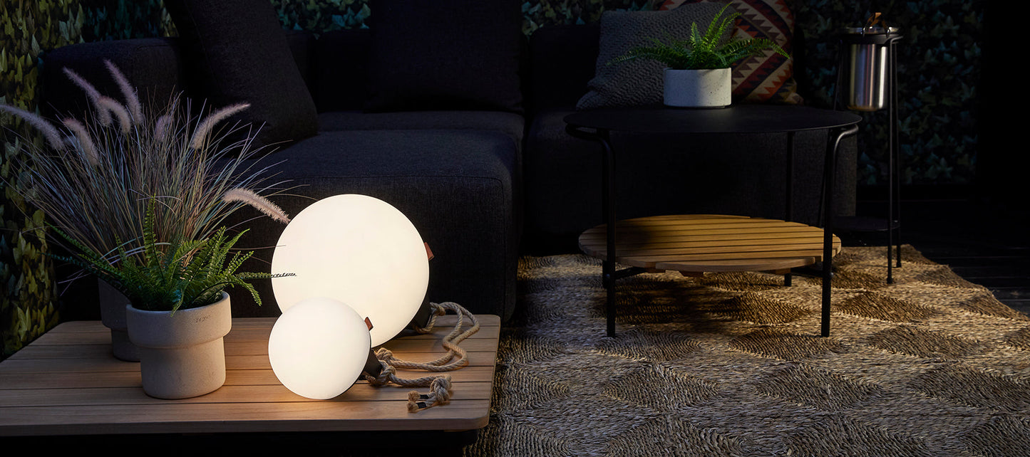 Light 250 - Innen/Aussen Akkubetriebene Lampe - Ø30 cm