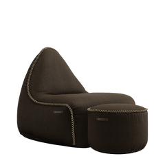 Medley Lounge Chair & Pouf