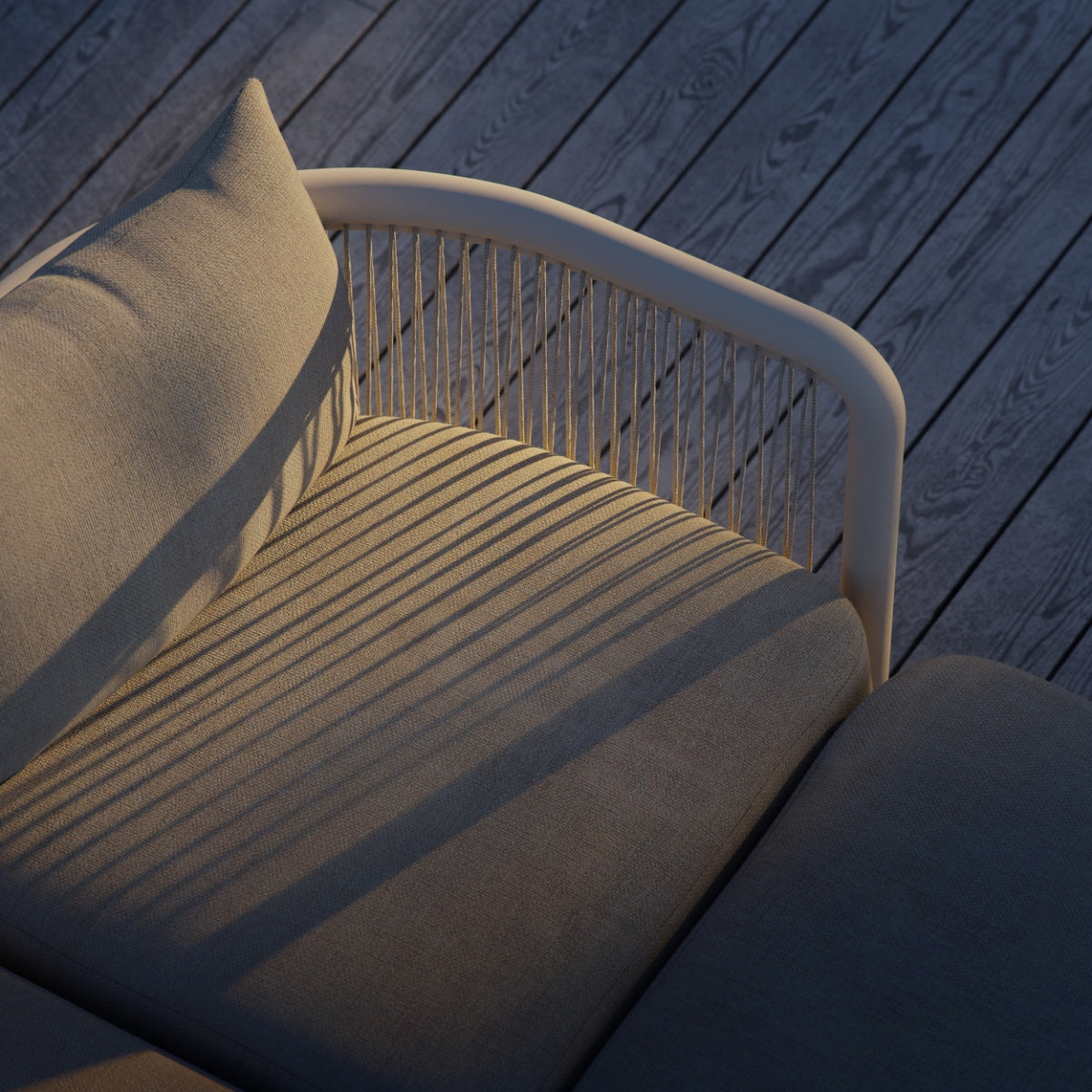 Kirra Lounge Sofa - Open end links [Contract]