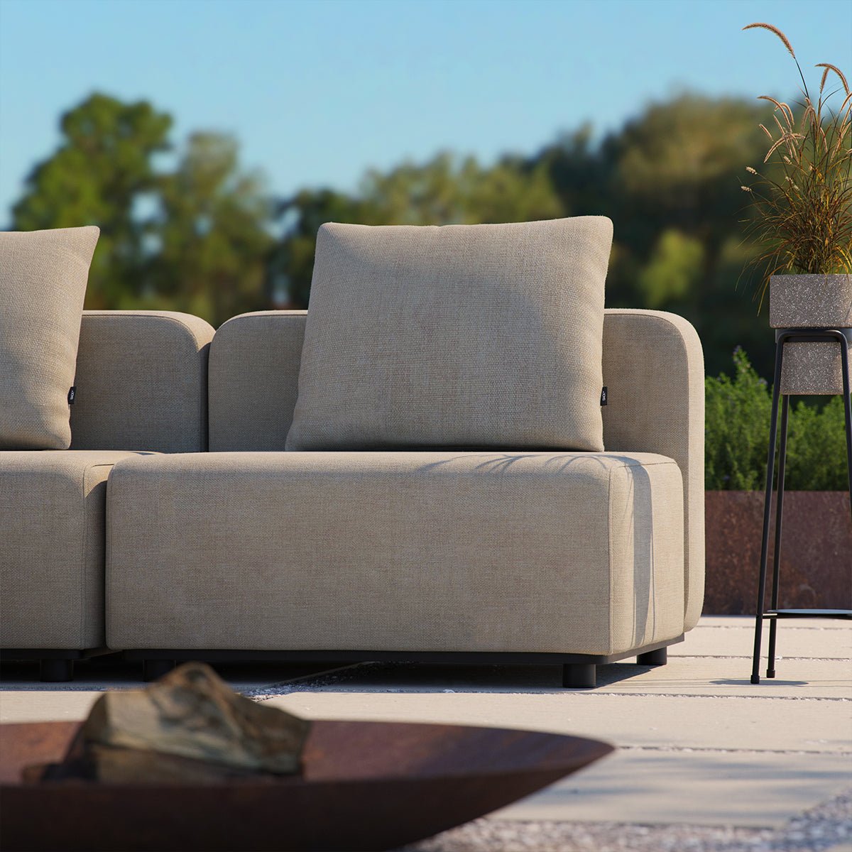  | Cobana Lounge Sofa - Sitzelemente - Cobana Sand Melange | SACKit