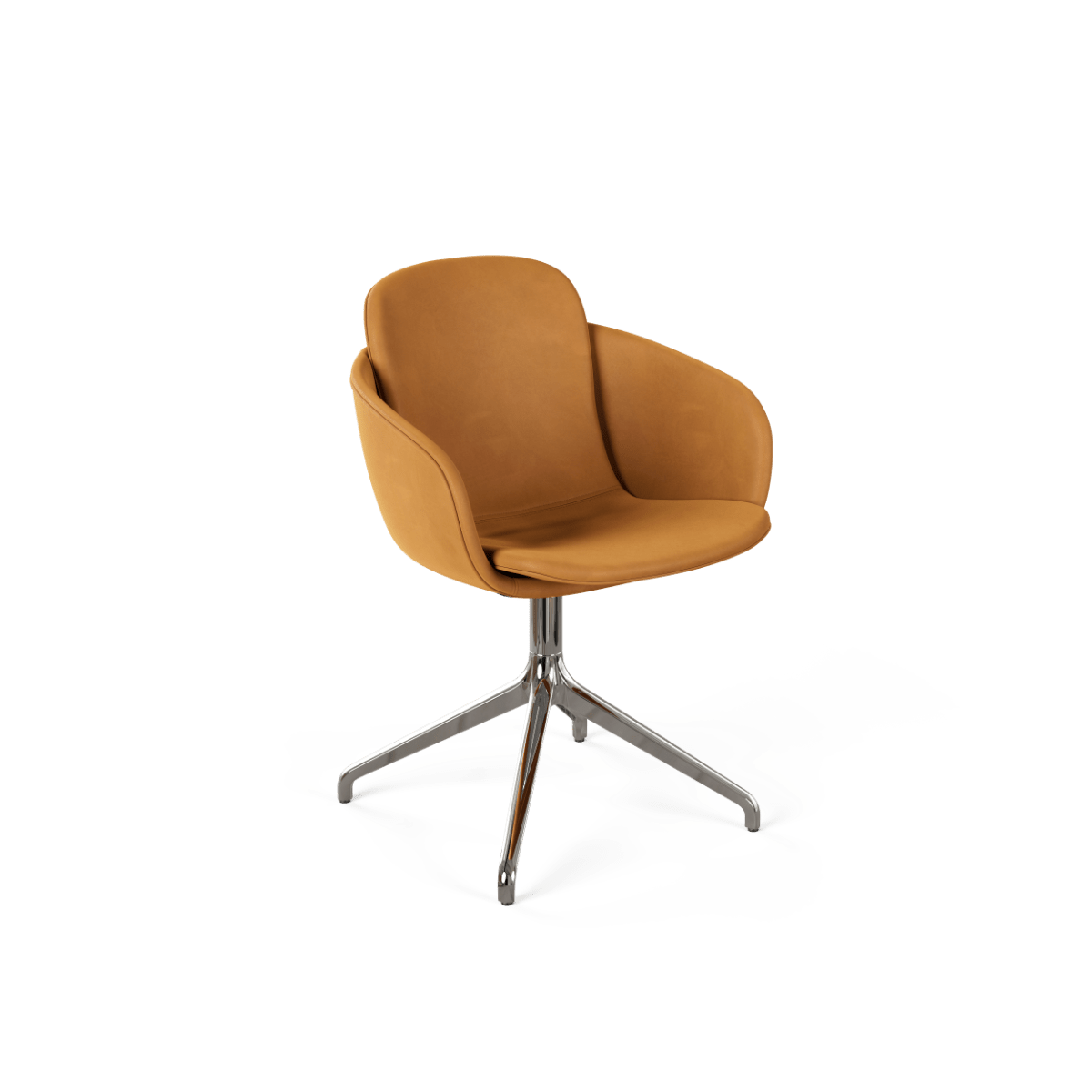  | Chair no. One S2 Polished Swivel - LUNA Sandstone Ohne Rückholfunktion | SACKit