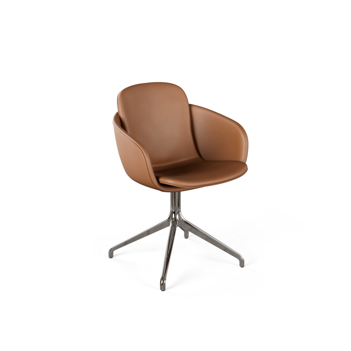  | Chair no. One S2 Polished Swivel - TERRA Safari Ohne Rückholfunktion | SACKit