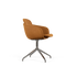  | Chair no. One S2 Polished Swivel - LUNA Walnut Ohne Rückholfunktion | SACKit