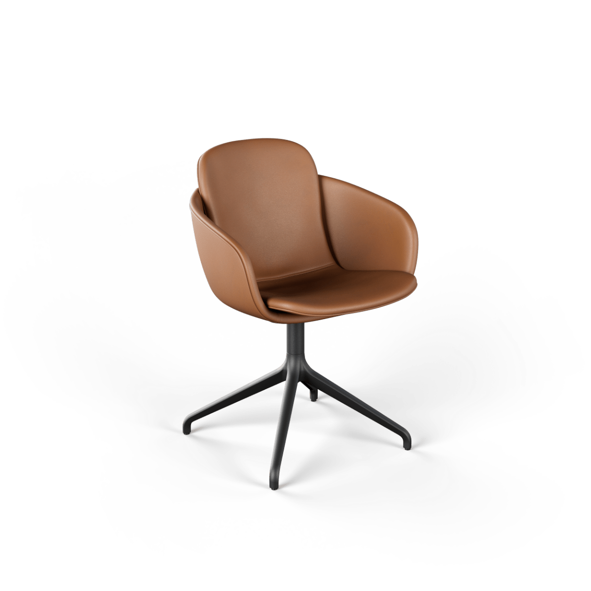  | Chair no. One S2 Black Swivel - TERRA Safari Ohne Rückholfunktion | SACKit