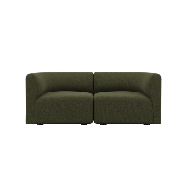 variant_8601114% | Fjord Sofa - 2 - Sitzer - Cosmo Olive | SACKit