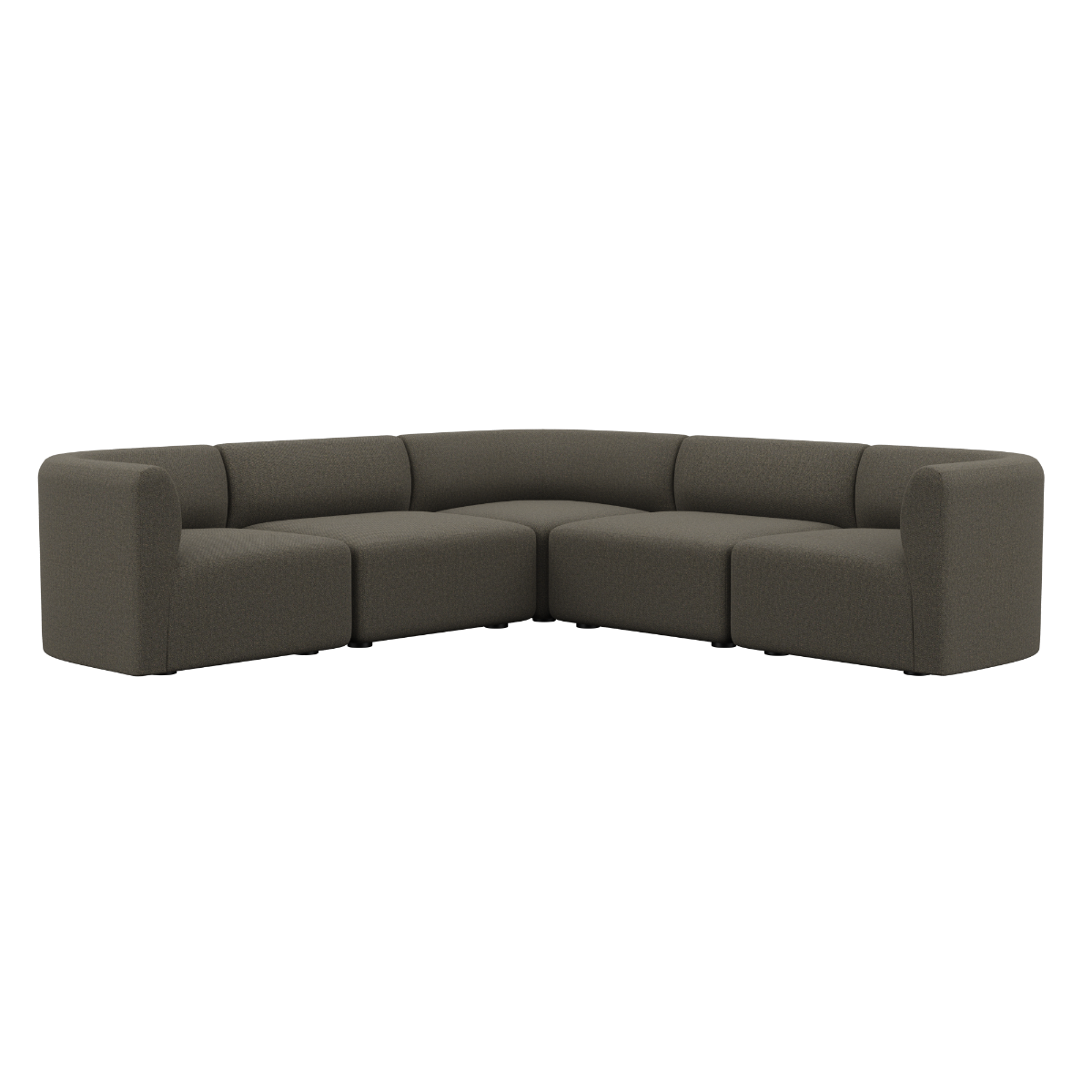 variant_8601121% | Fjord Sofa - Ecksofa - Sealife Brown | SACKit