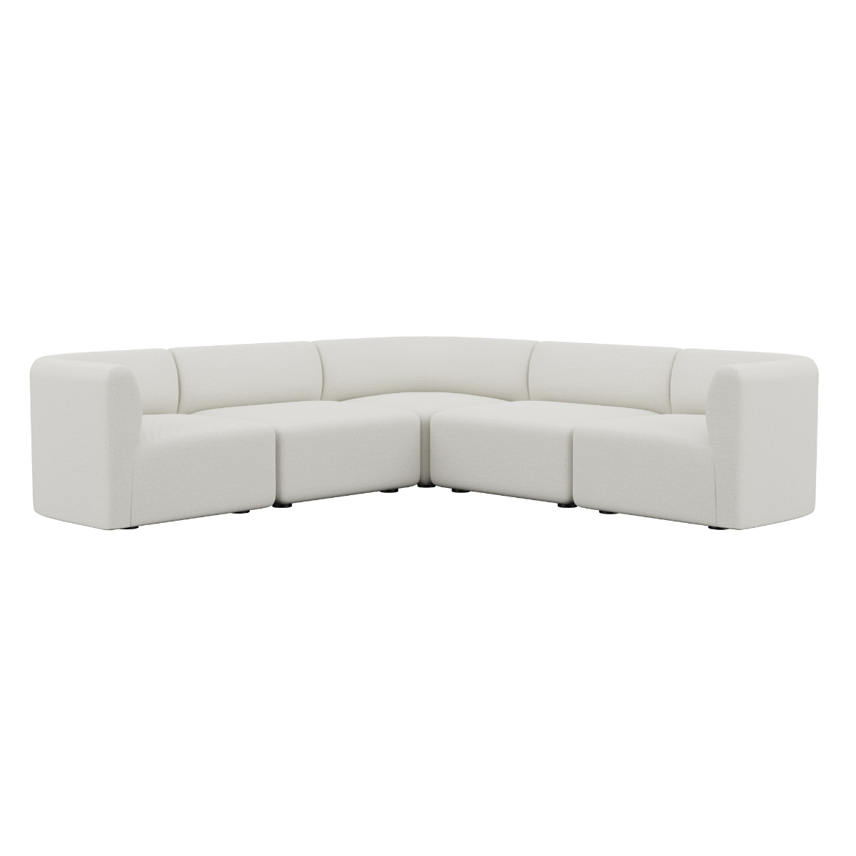 variant_8601122% | Fjord Sofa - Ecksofa - Sealife Ivory | SACKit
