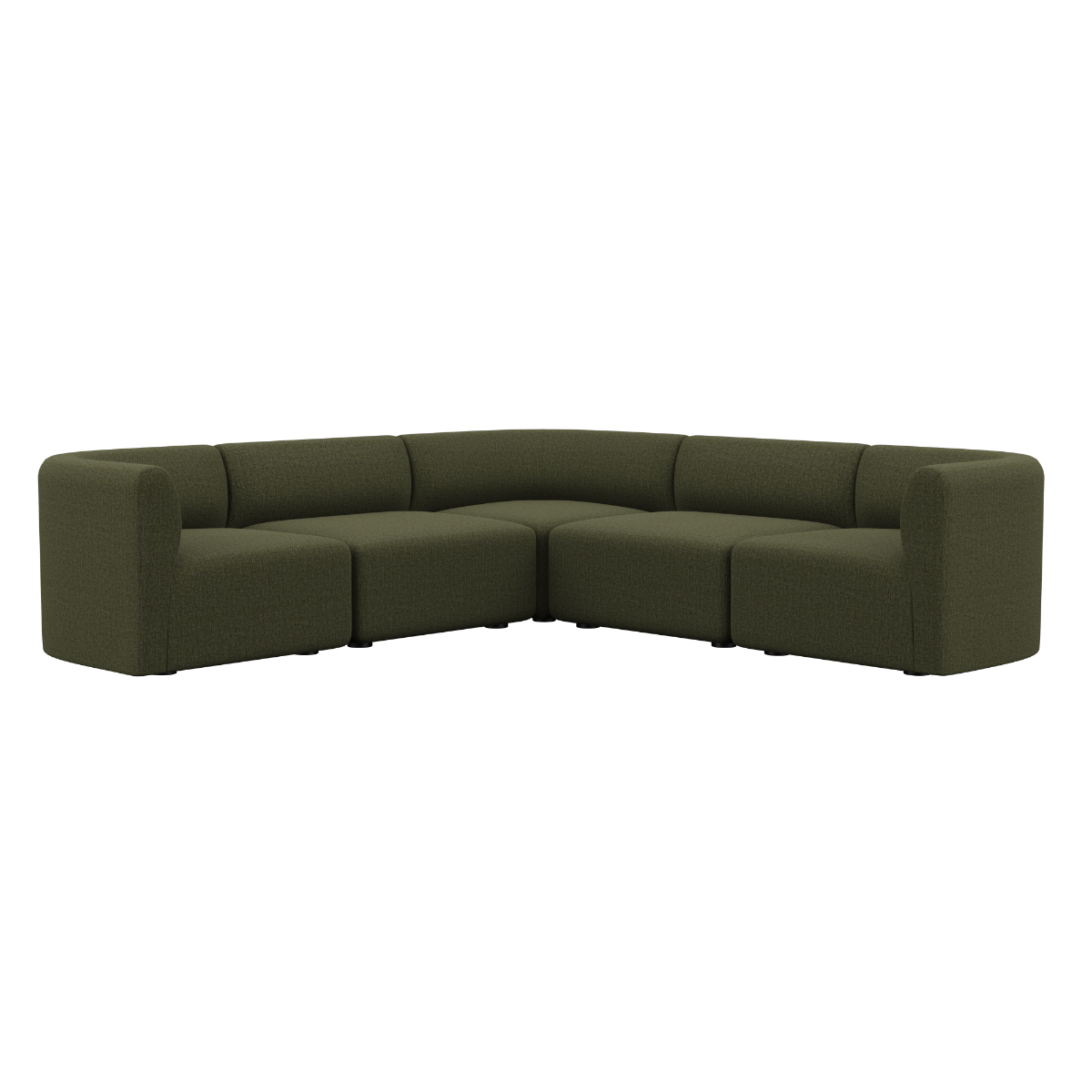 variant_8601124% | Fjord Sofa - Ecksofa - Cosmo Olive | SACKit
