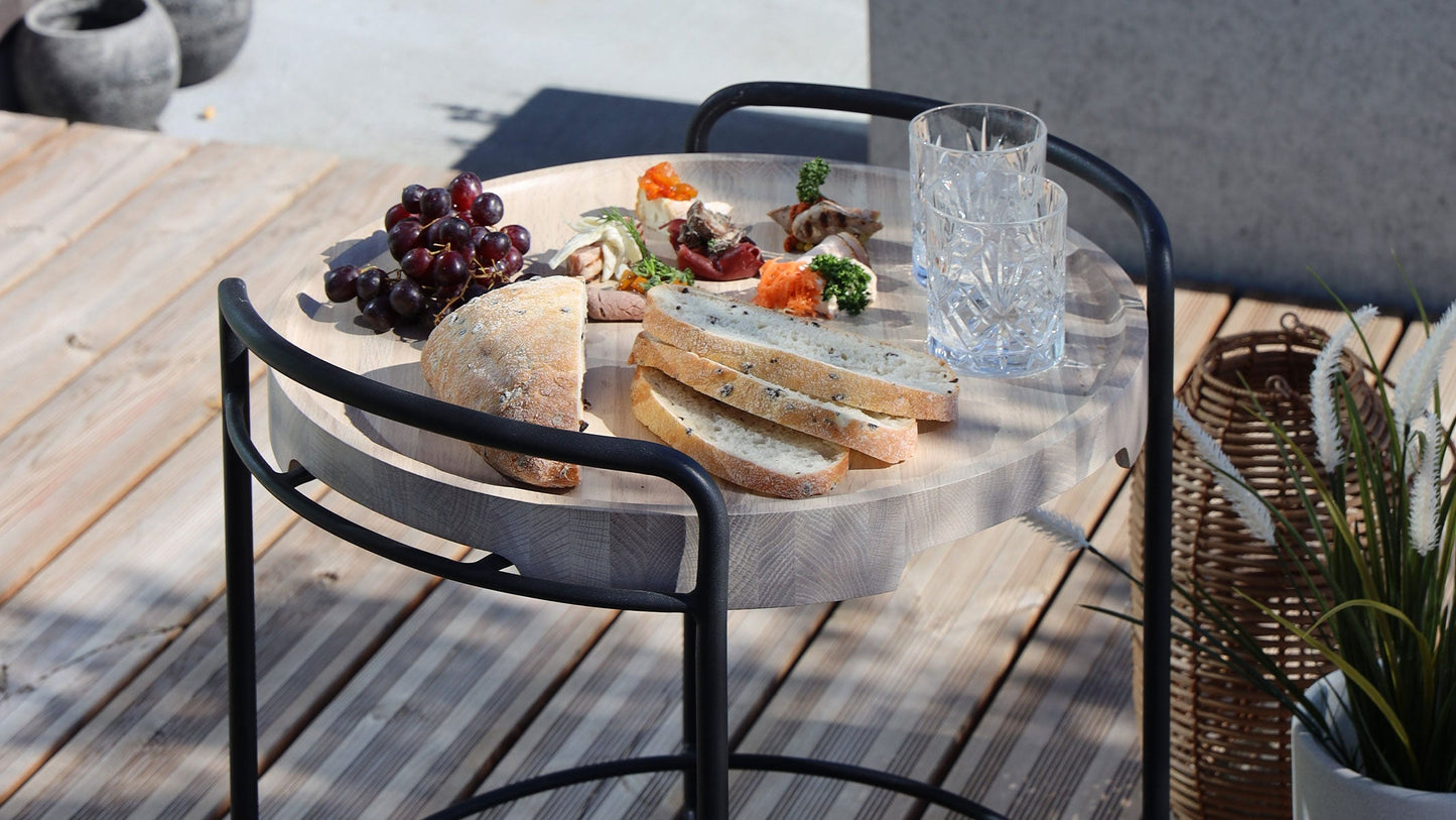 Patio Serving Table - Ø55 - Serviertisch für drinnen und drauβen