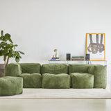 Soft Sofa Indoor - 3 Seater | Soft Sofa Indoor - 3 Seater - Teddy Brown Ohne Hocker | SACKit