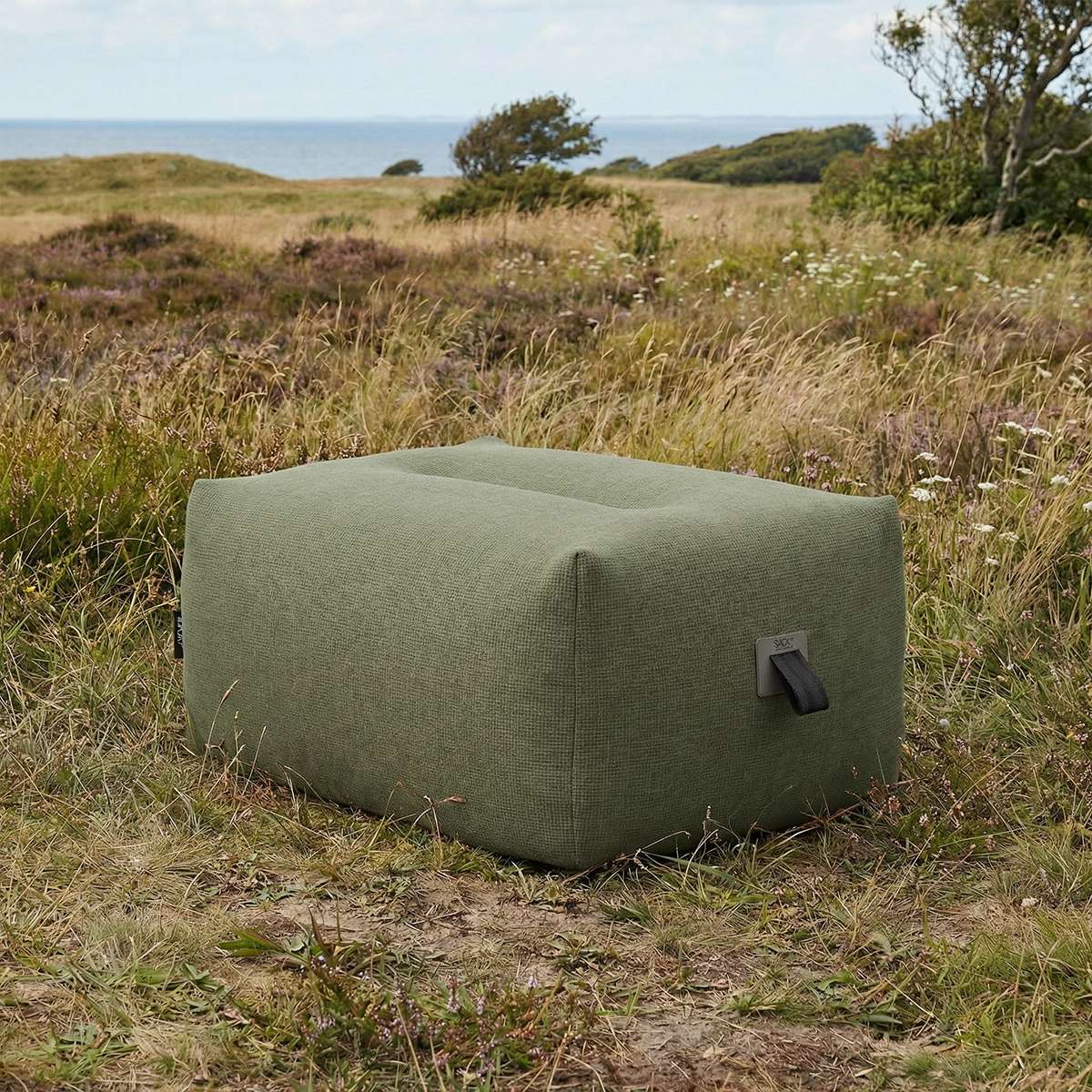 Soft Sofa Outdoor - Pouf | Soft Sofa Outdoor - Pouf - Kirra Olive | SACKit