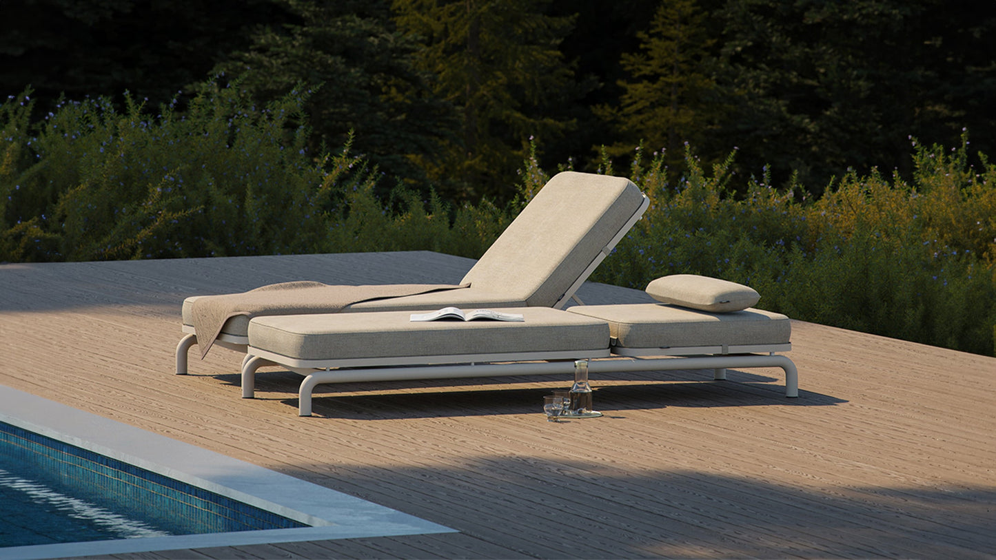 Kirra Sunbed - Wasserfeste Sonnenliege aus langlebigen Materialien
