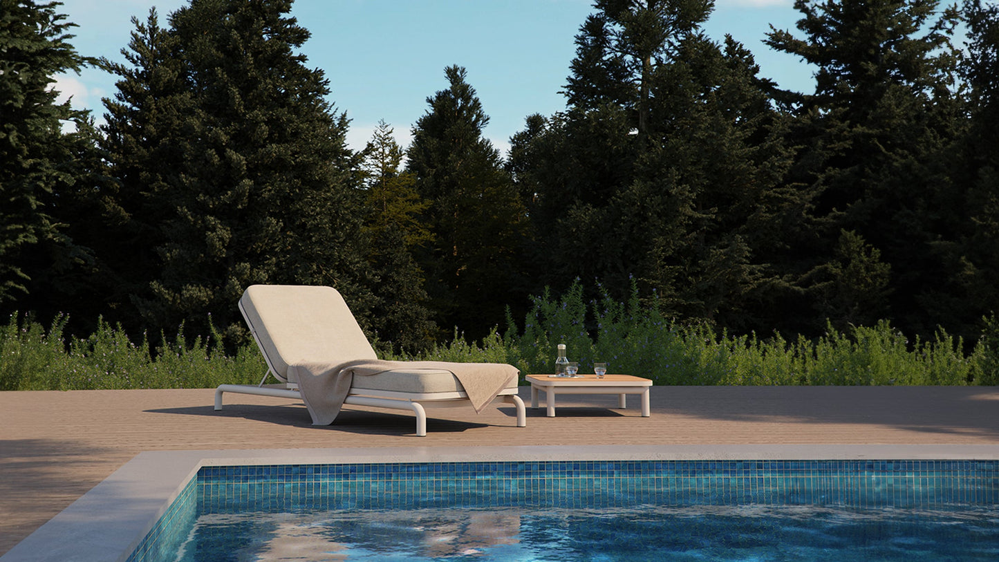 Kirra Sunbed - Wasserfeste Sonnenliege aus langlebigen Materialien