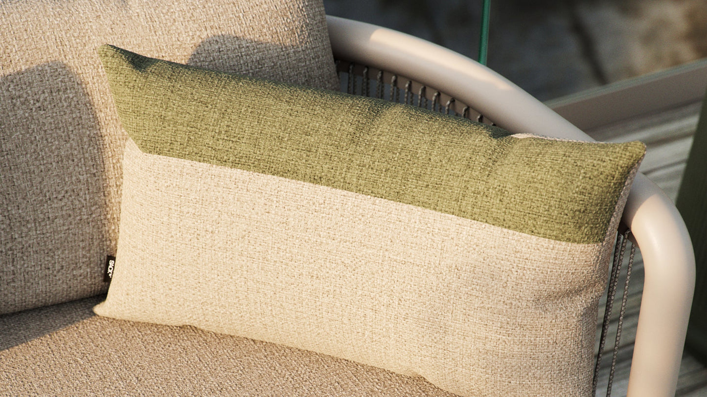 Tide Cushion - Outdoor-Kissen mit Kontrast