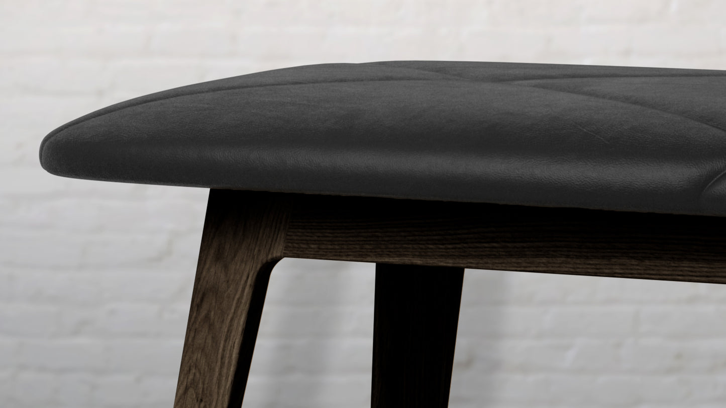 Nordic Bench - Dark Stained Oak - Bank in wunderschönem dänischen Design