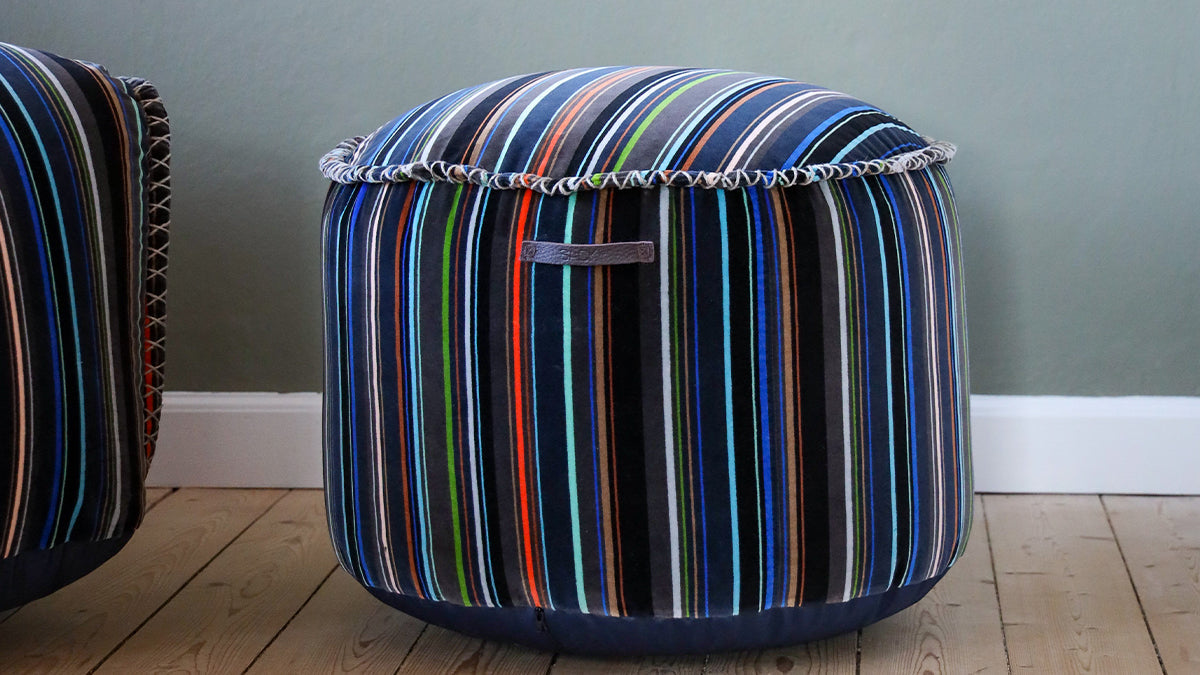 Pouf Paul Smith - Limited Edition - Eleganter Design Hocker in limitierter Auflage