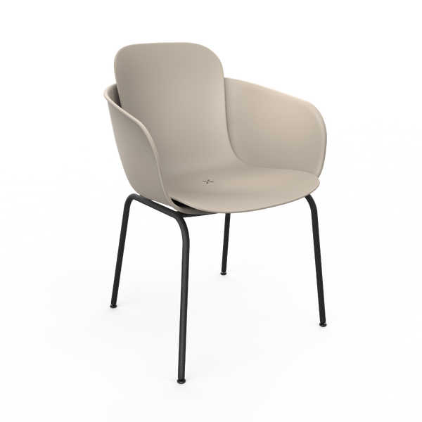 variant_8603032% | Patio Chair no. One S2 [Contract] - Taupe Kein kissen | SACKit