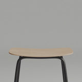 Frame Bar Stool - Wood w/backrest