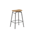 Hoher Frame Bar Stool in Terra Safari mit Lederbezug und pulverbeschichtetem Stahlgestell. | Frame Bar Stool - Leather - 73 cm Terra Safari | SACKit