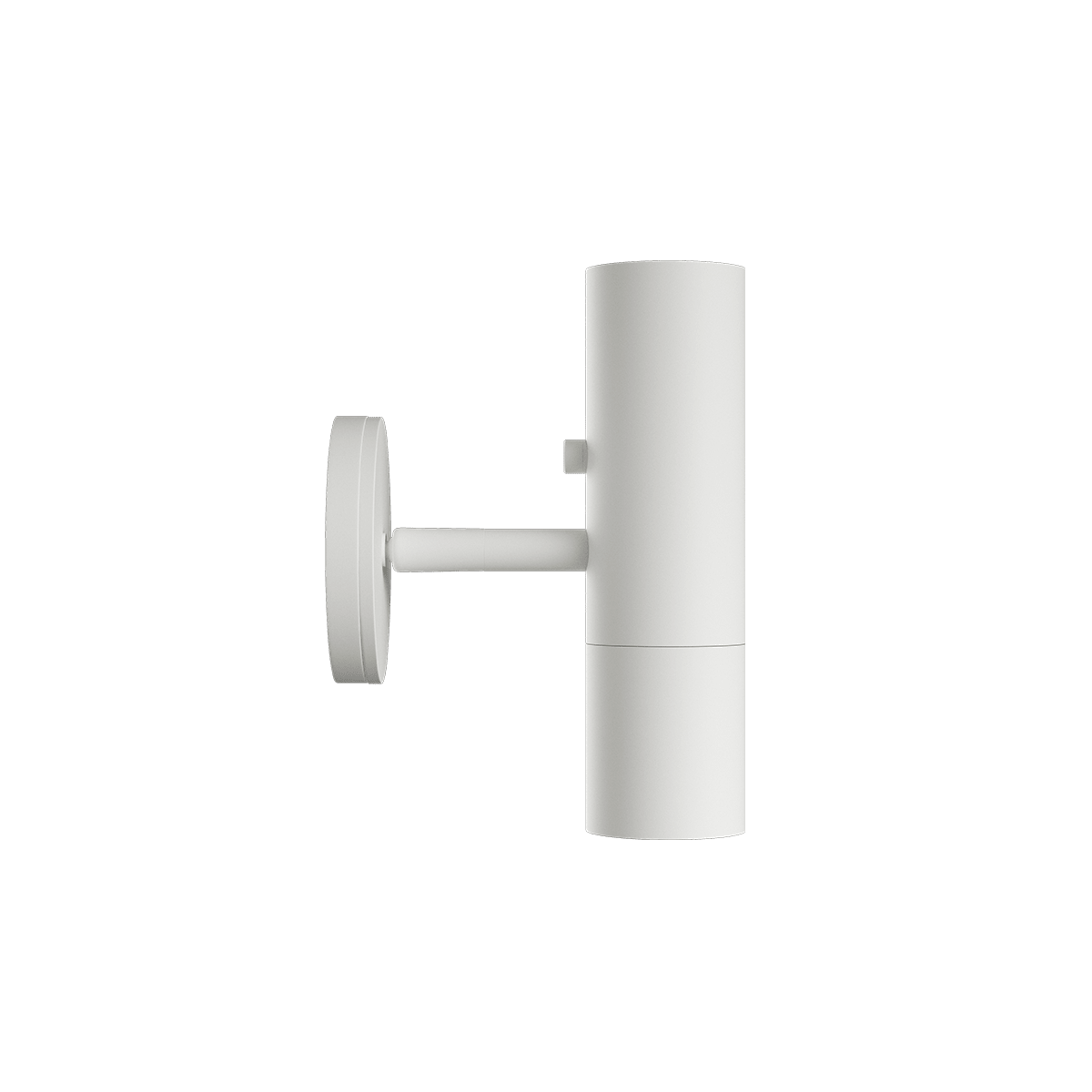 Weiße Expo Wall Wandleuchte aus Aluminium mit warmem Licht und schlichtem Design. | Expo Wall - White | SACKit