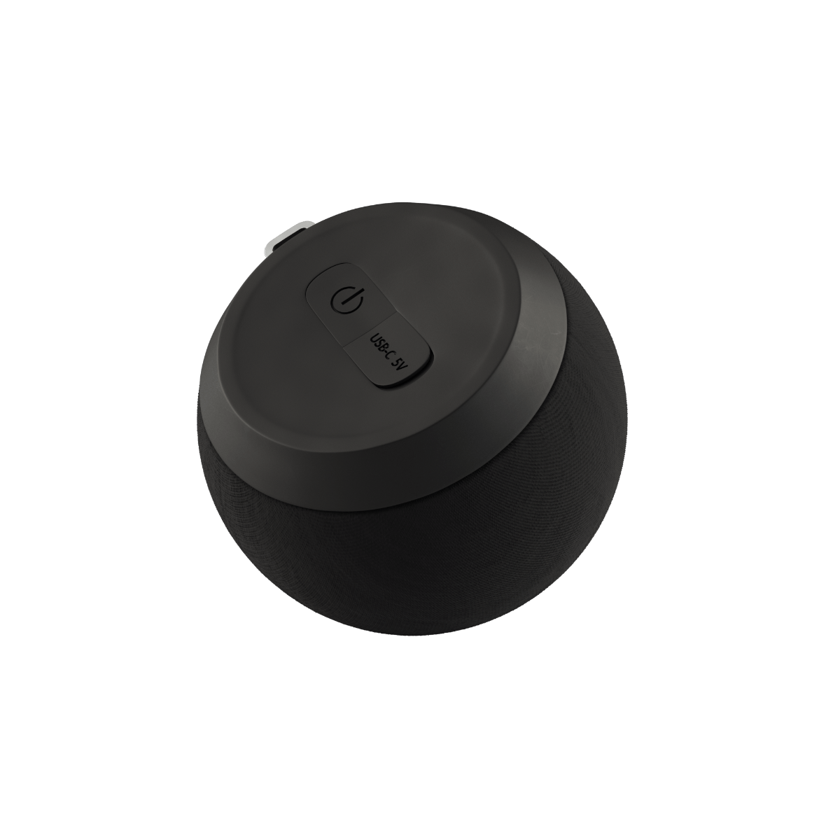 Kompakte Play Mini Bluetooth - Lautsprecher mit robustem Polyestergewebe und Silikontasten in Carbon - Farbe | Play Mini - Carbon | SACKit