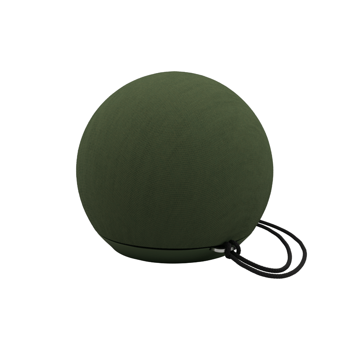 Kompakte Play Mini Bluetooth - Lautsprecher in Olivgrün mit robustem Polyestergewebe und Silikontasten | Play Mini - Olive | SACKit