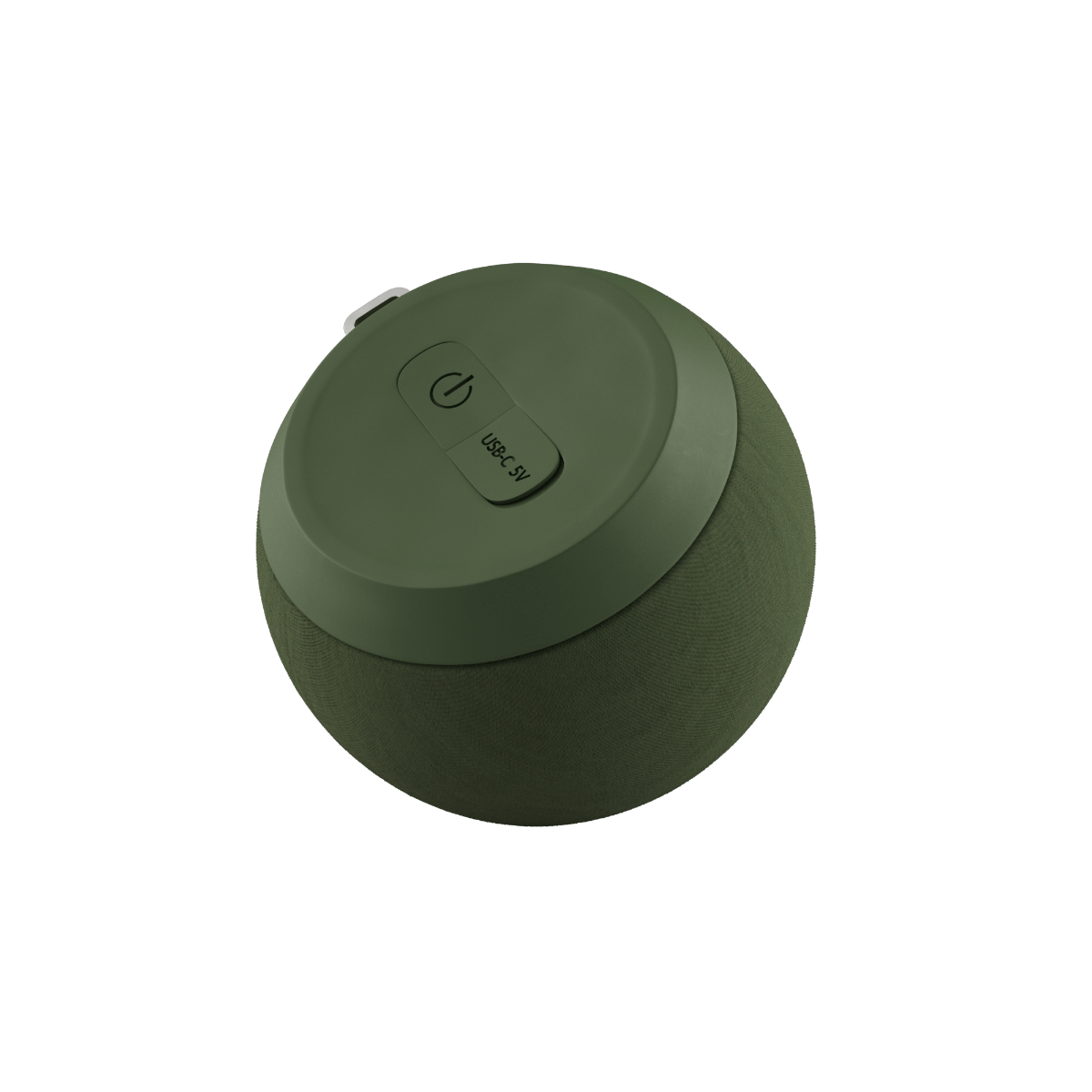 Kompakte Play Mini Bluetooth - Lautsprecher in Olivgrün mit wasserfestem Design und Silikontasten | Play Mini - Olive | SACKit