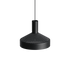 Schwarze Dawn Pendant Ø25 Hängeleuchte aus Aluminium mit perforiertem Design und weißem Innenschirm. | Dawn Pendant Ø25 - Black | SACKit