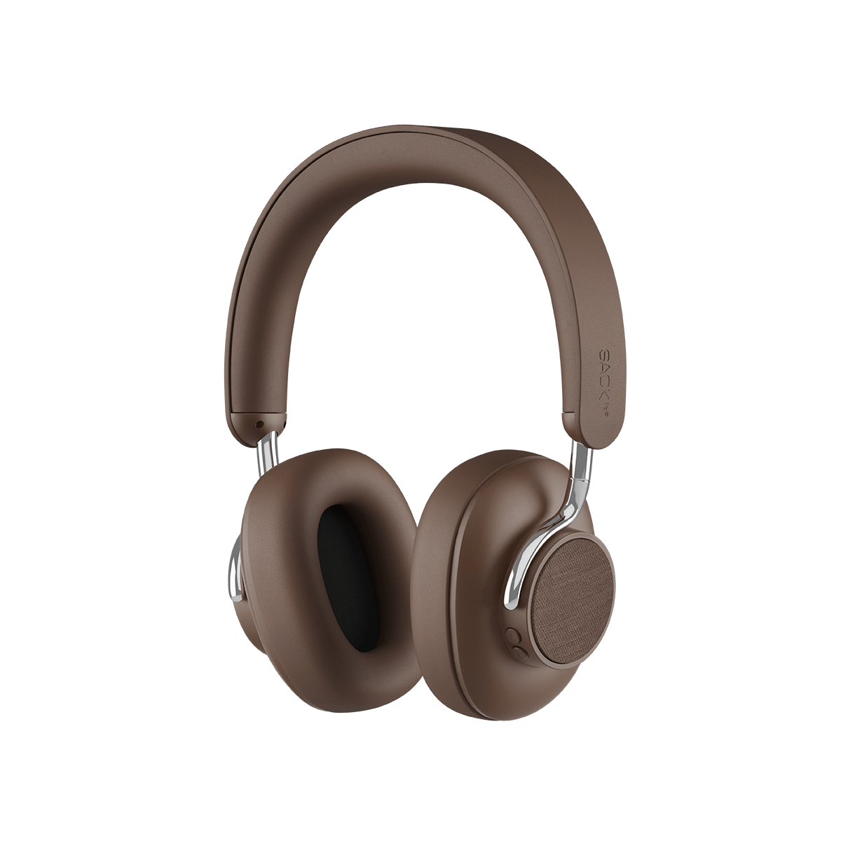 Braune Touch 310 Over - Ear Kopfhörer mit USB - C - Ladeanschluss und integriertem Mikrofon. | Touch 310 - Brown | SACKit