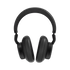 Schwarze Touch 400 Over - Ear Kopfhörer mit Hybrid ANC und flexiblen Ohrmuscheln aus PU - Leder und Aluminium. | Touch 400 - Black | SACKit