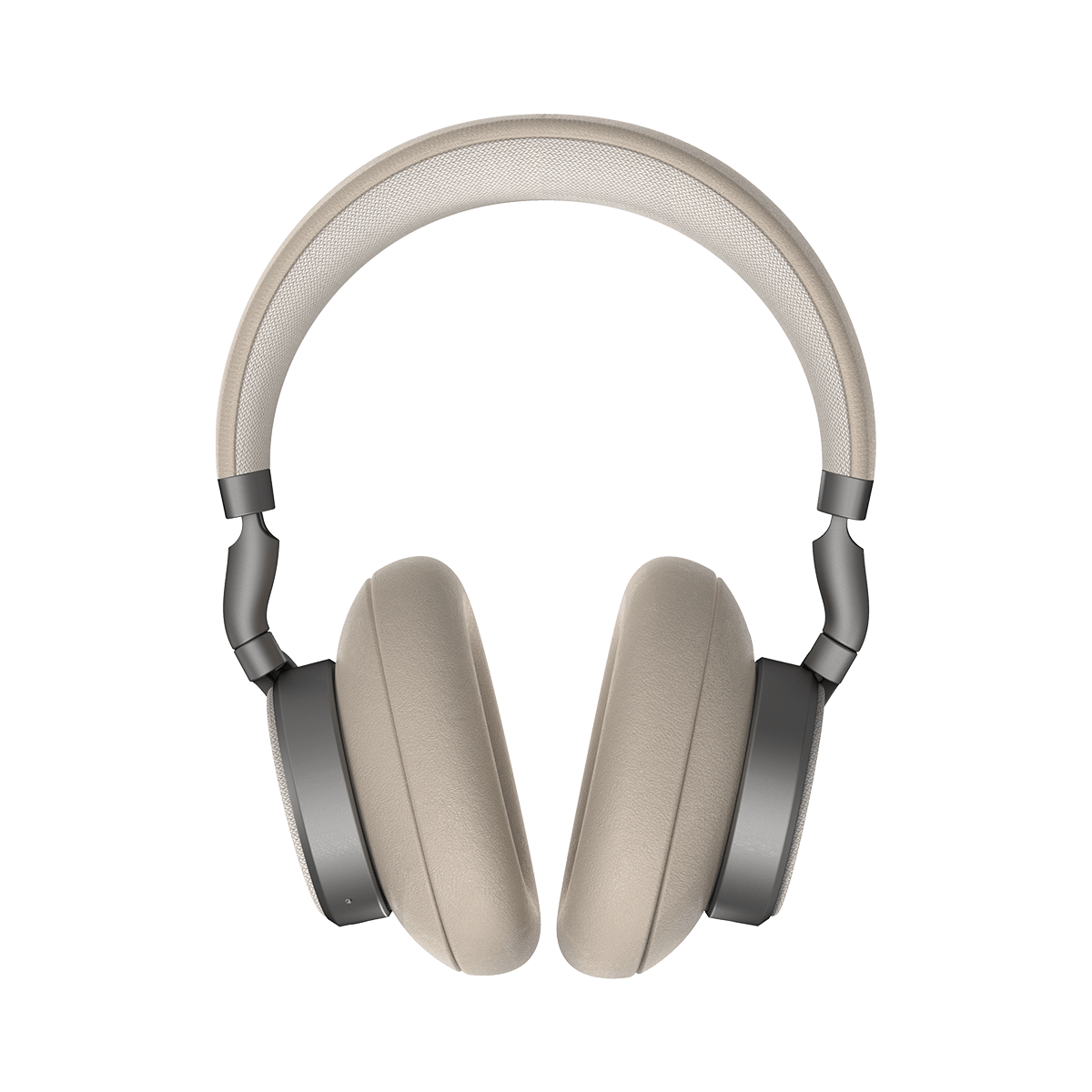 Beige Touch 400 Kopfhörer mit PU - Leder und Aluminium - Details, schwenkbare Hörmuscheln, modernes Design. | Touch 400 - Beige | SACKit