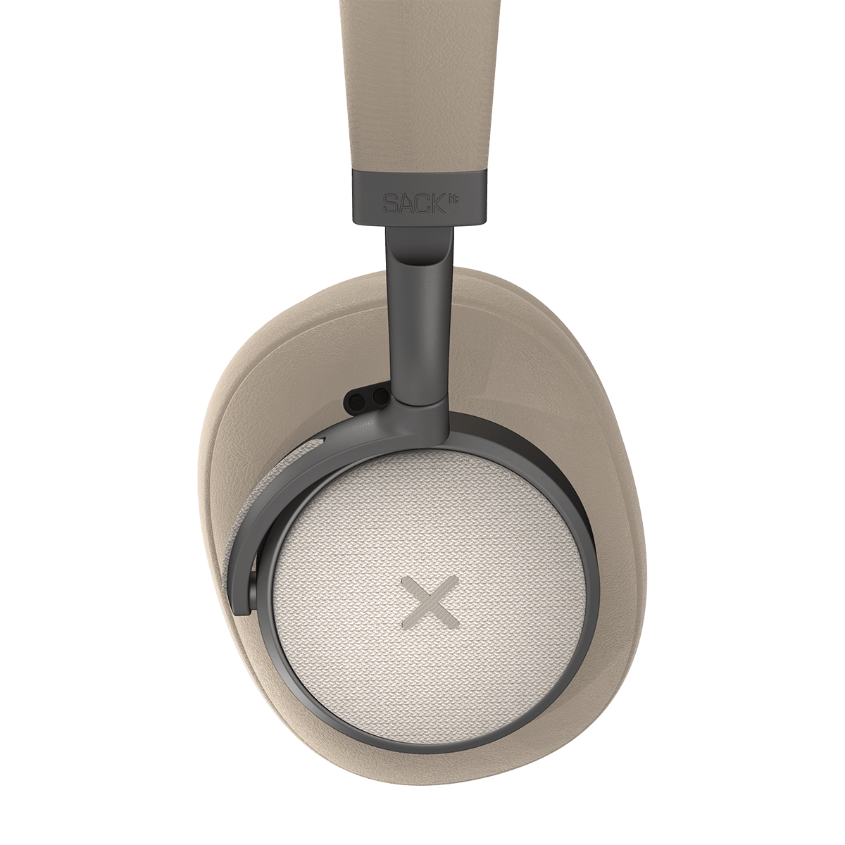 Beige Touch 400 Kopfhörer mit Hybrid ANC, schwenkbaren Hörmuscheln und USB - C Anschluss. | Touch 400 - Beige | SACKit