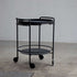 Serving Table w/ Nordic Serving Tray | Serving Table w/ Nordic Serving Tray - Black Stained Oak | SACKit
